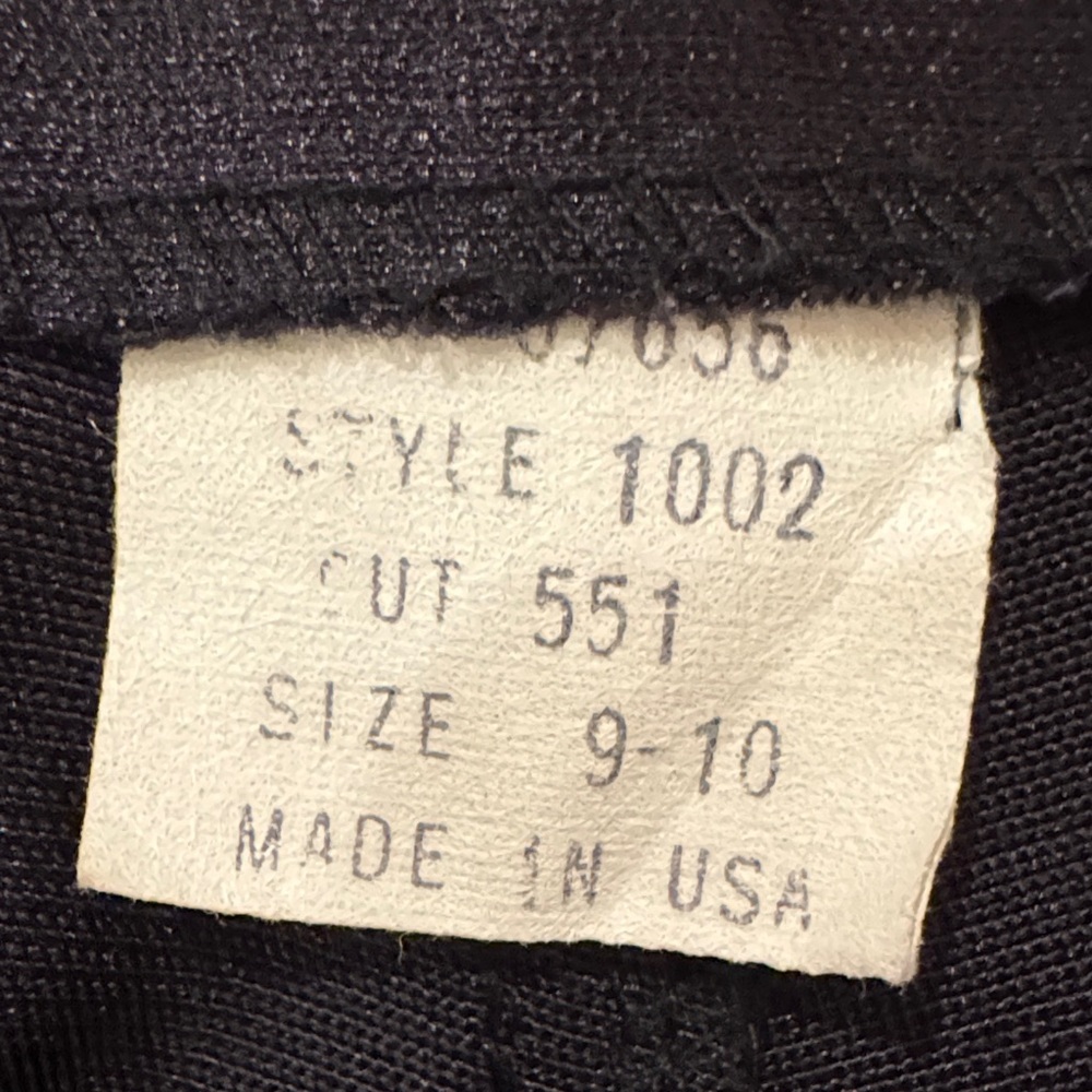 Vintage Frederick's of Hollywood Women's Black Straight Leg Pants - Picture 3 of 14